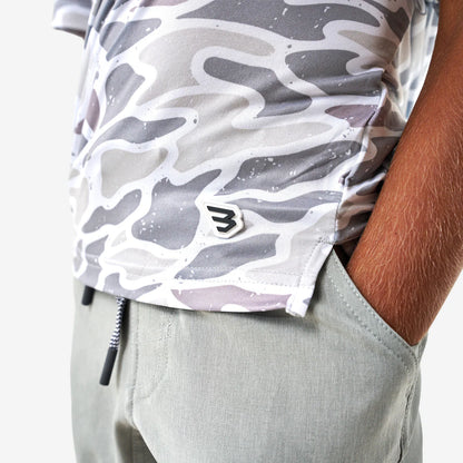 Toddler/Youth White Camo Go To Tee