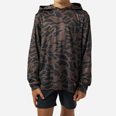 Youth Bendita Camo Burlebo Performance Hoodie