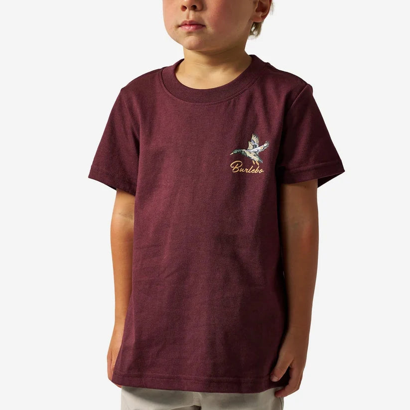 Toddler/Youth Maroon Pintail Triangle Duck Short Sleeve Tee