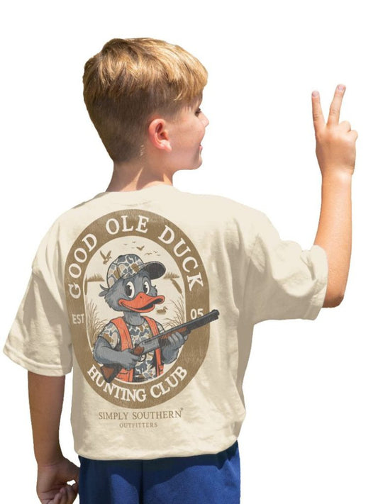 Boy's Tan Good Ole Duck Tee
