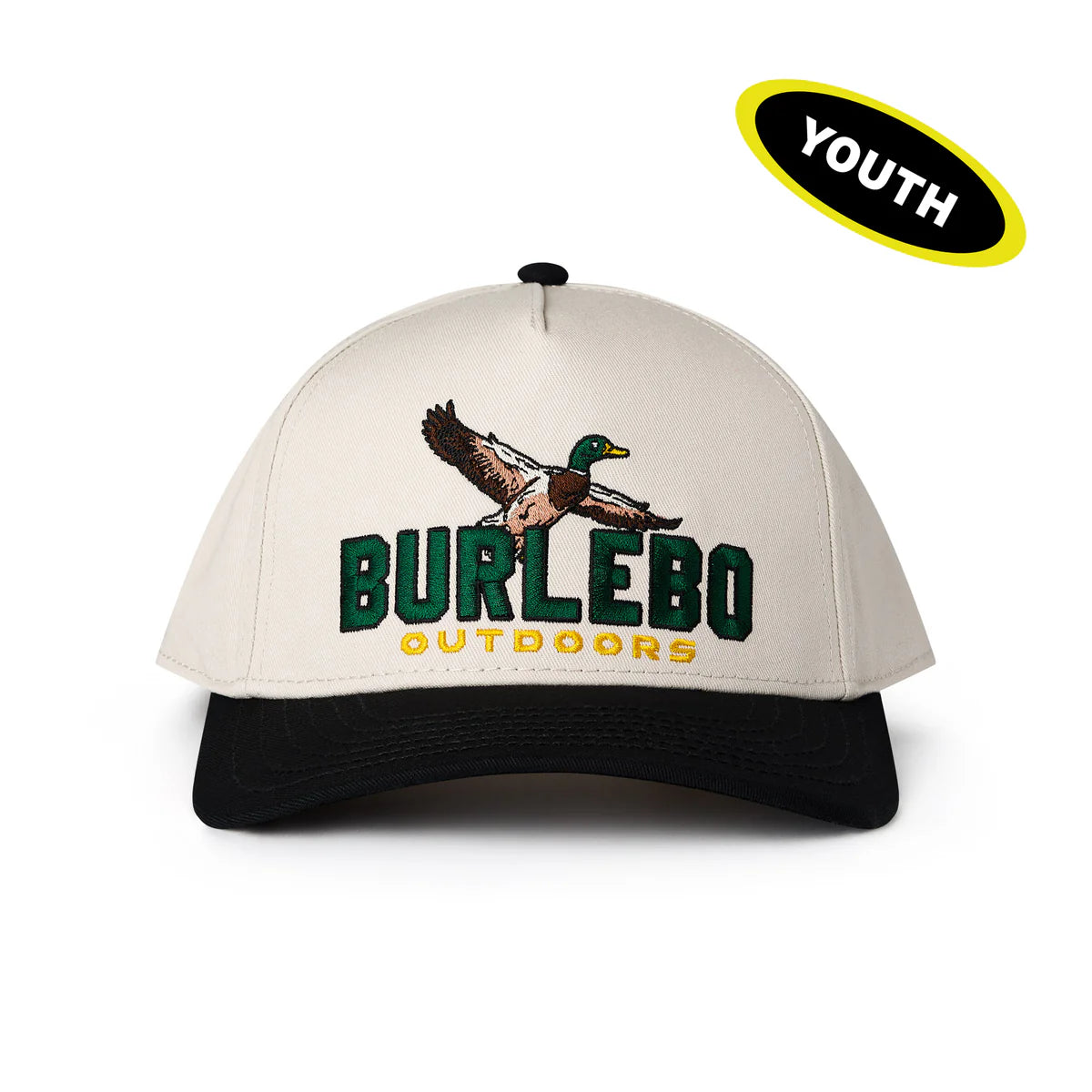 Youth Cream Mighty Duck Cap