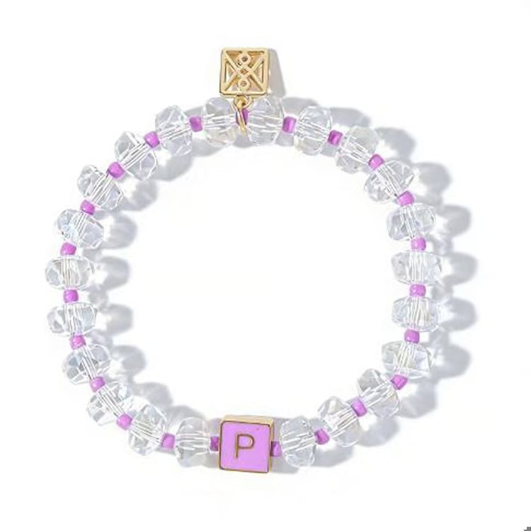 Michelle McDowell Girl Presley Initial Bracelet