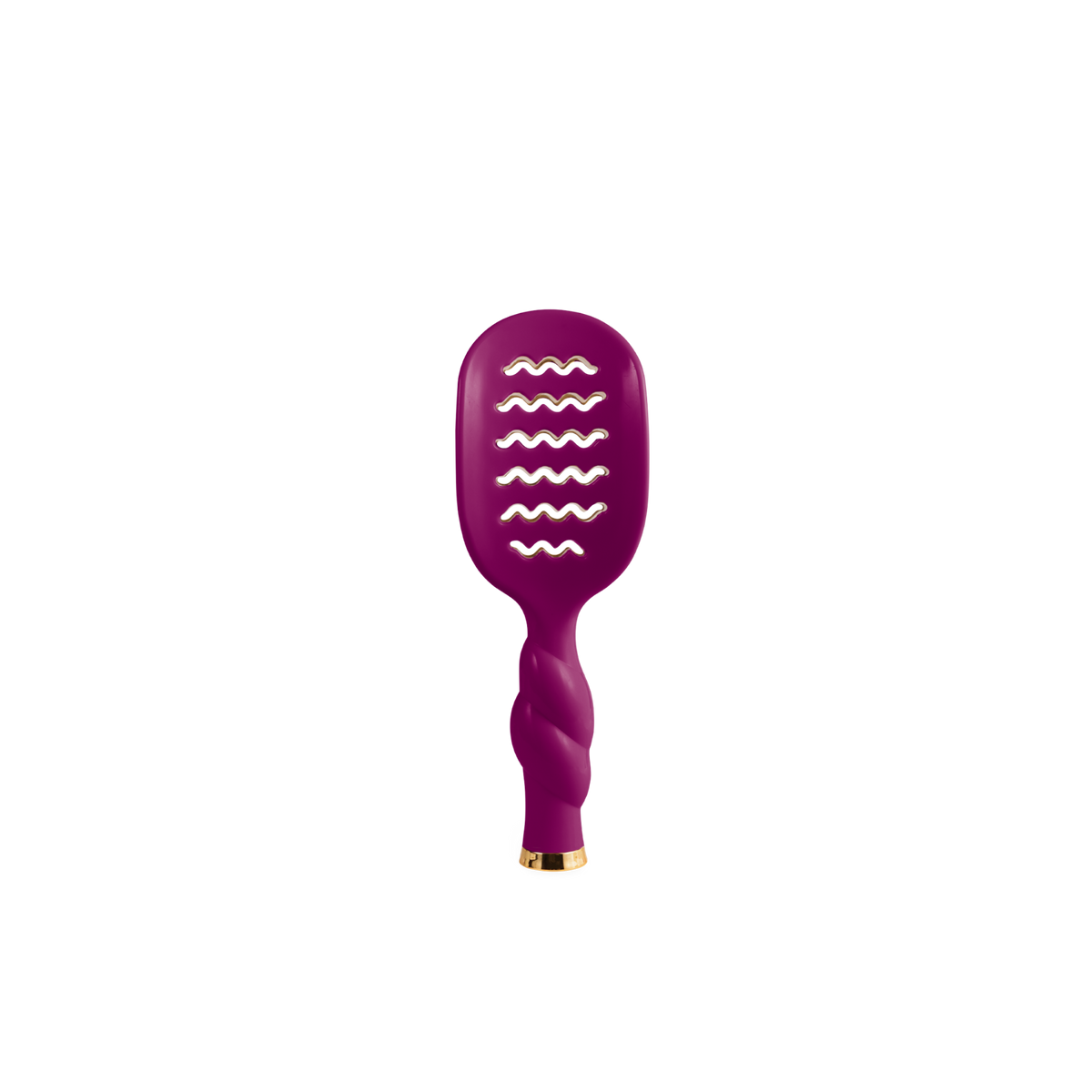 TELETIE Mini Vented Hair Brush | Mulberry