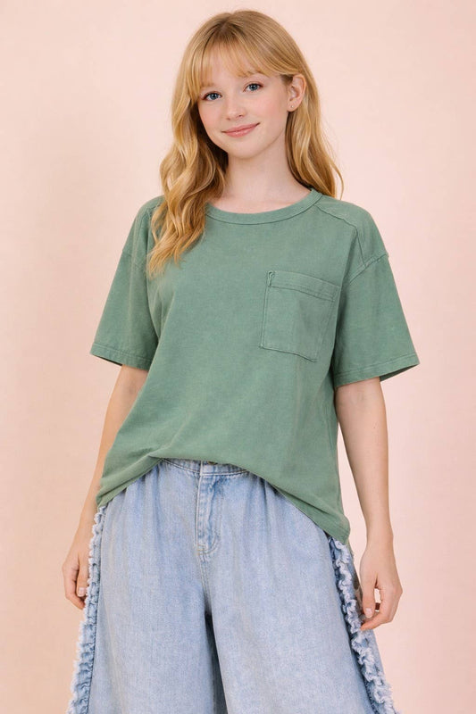 Simple Things Pocket Tee