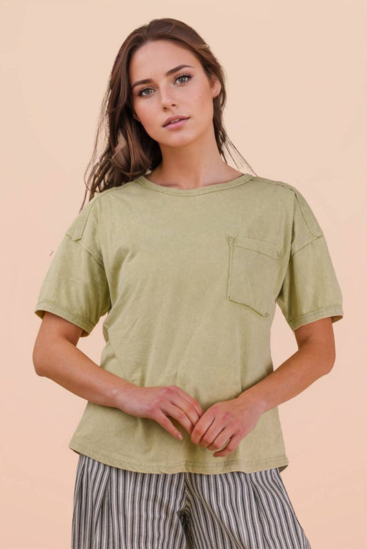 Simple Things Pocket Tee