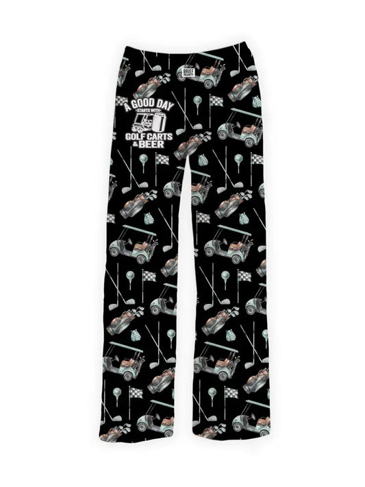 Golf Carts & Beer Pajama Pants