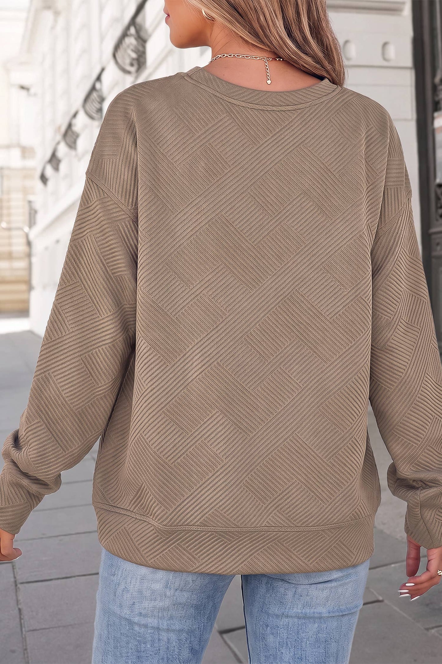 The Essential Textured Pullover