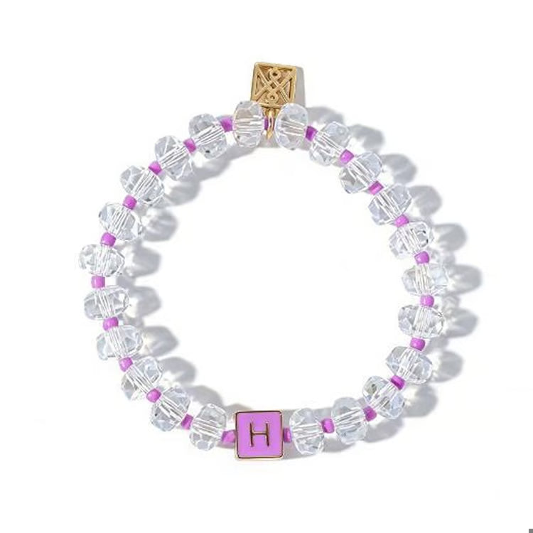 Michelle McDowell Girl Presley Initial Bracelet