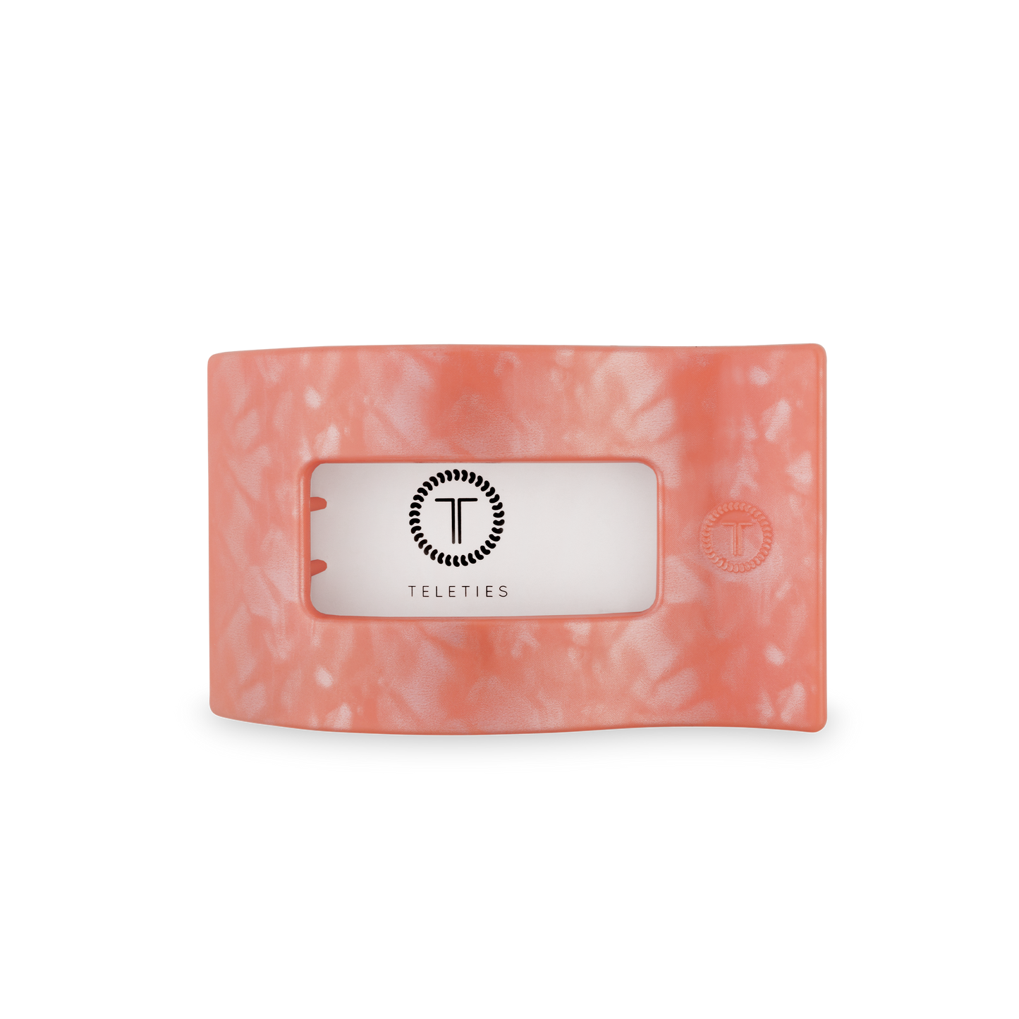 Flat Rectangle Hair Clip | Medium | Dreamsicle