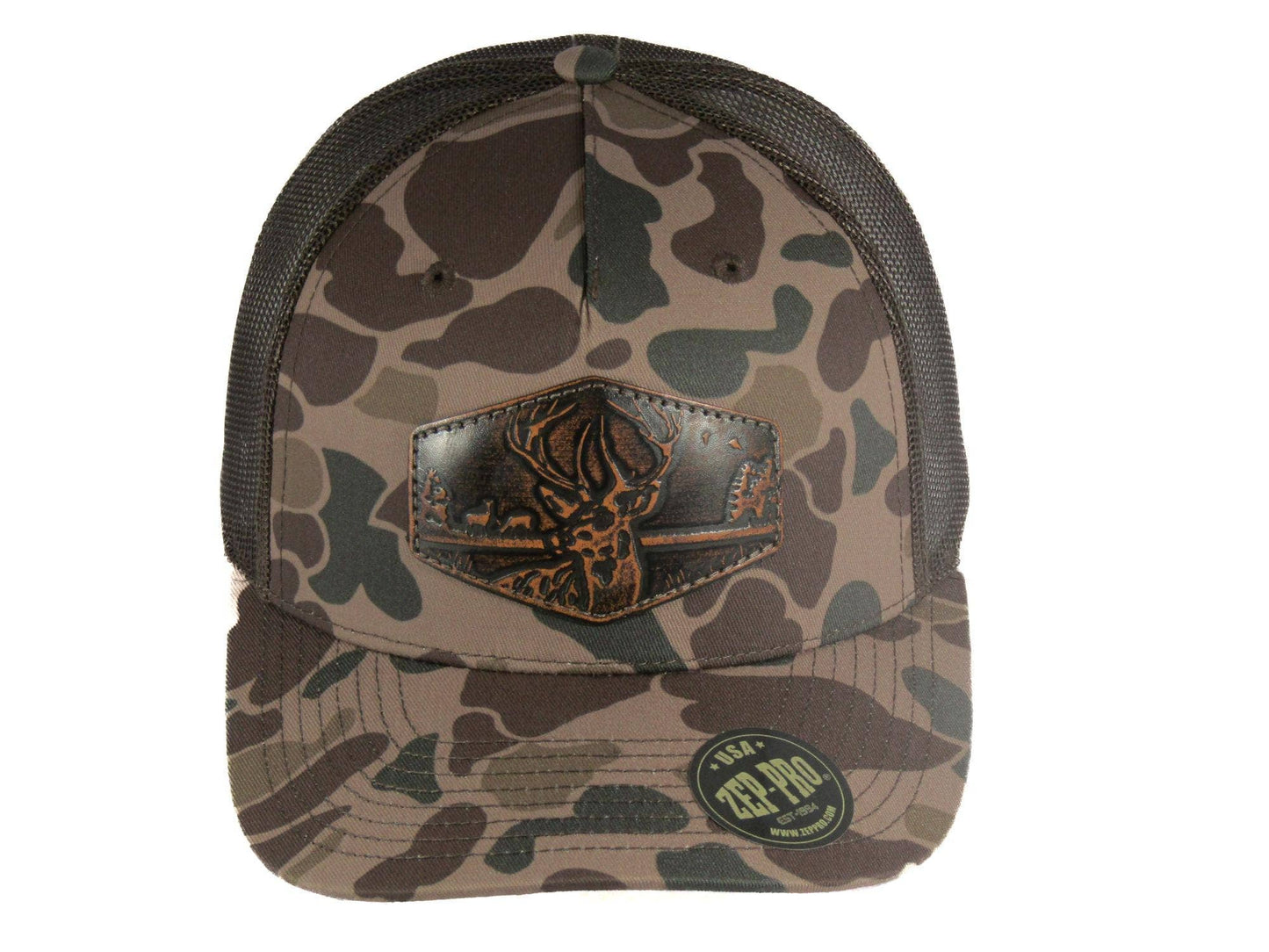 Buck Old School Camo Trucker Hat