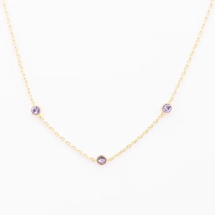 Michelle McDowell Kristina Birthstone Necklaces