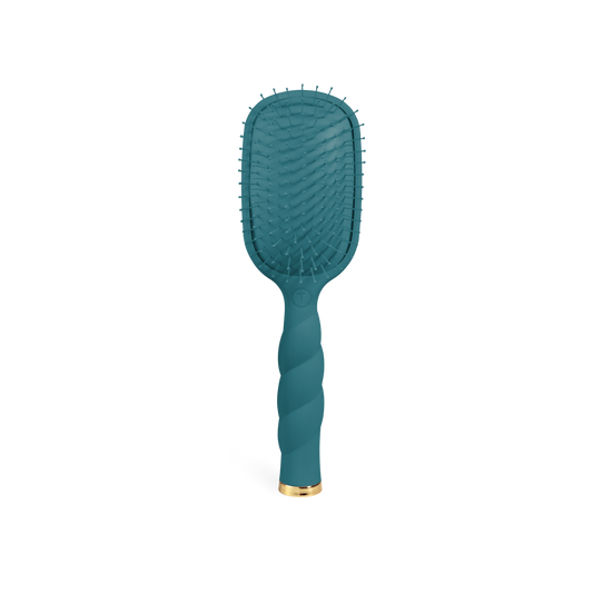 TELETIE Detangler Hair Brush for Medium Hair | Teal With It