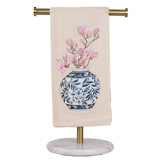 Oat & Blue Ginger Jar Hand Towel