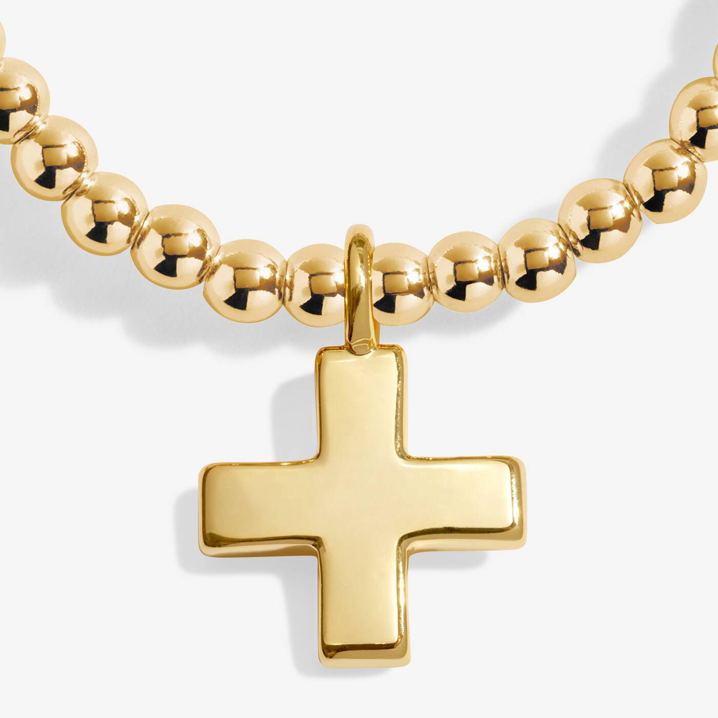 Gold-Tone Plated Have Faith Bracelet Set