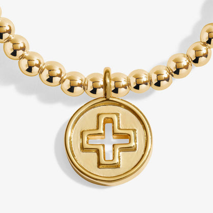 Gold-Tone Plated Walk By Faith Bracelet Set