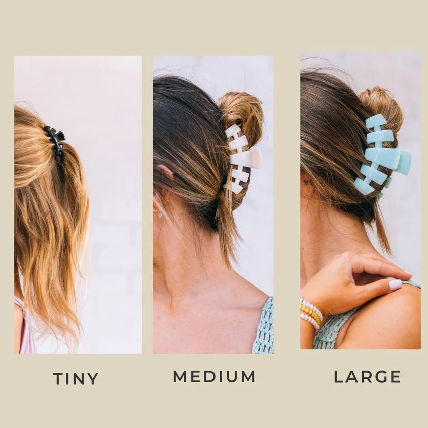Classic Hair Clip | Medium | Almond Beige