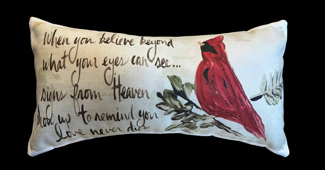 When We Believe Lumbar Pillow