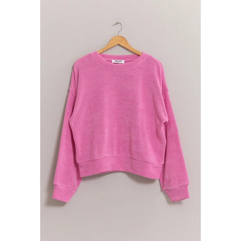 Rose Pink Lillie Soft Knit Sweater