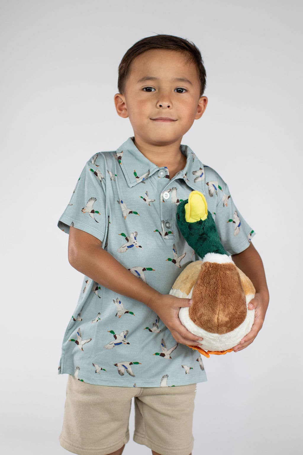 Mallard Ducks Short Sleeve Polo