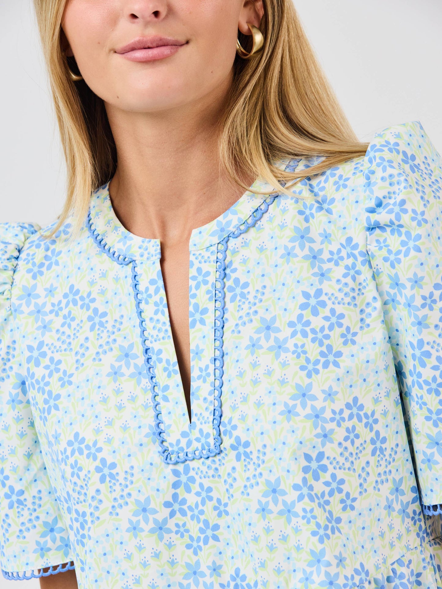 Blue Larkspur Fields Adelyn Dress