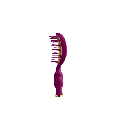 TELETIE Mini Vented Hair Brush | Mulberry