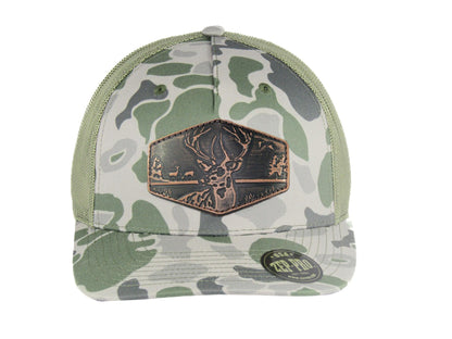 Buck Old School Camo Trucker Hat