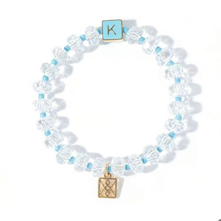Michelle McDowell Girl Presley Initial Bracelet