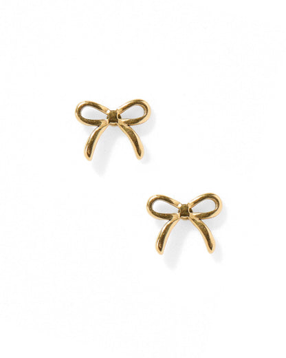 Sadie Gold Screwback Stud Earrings