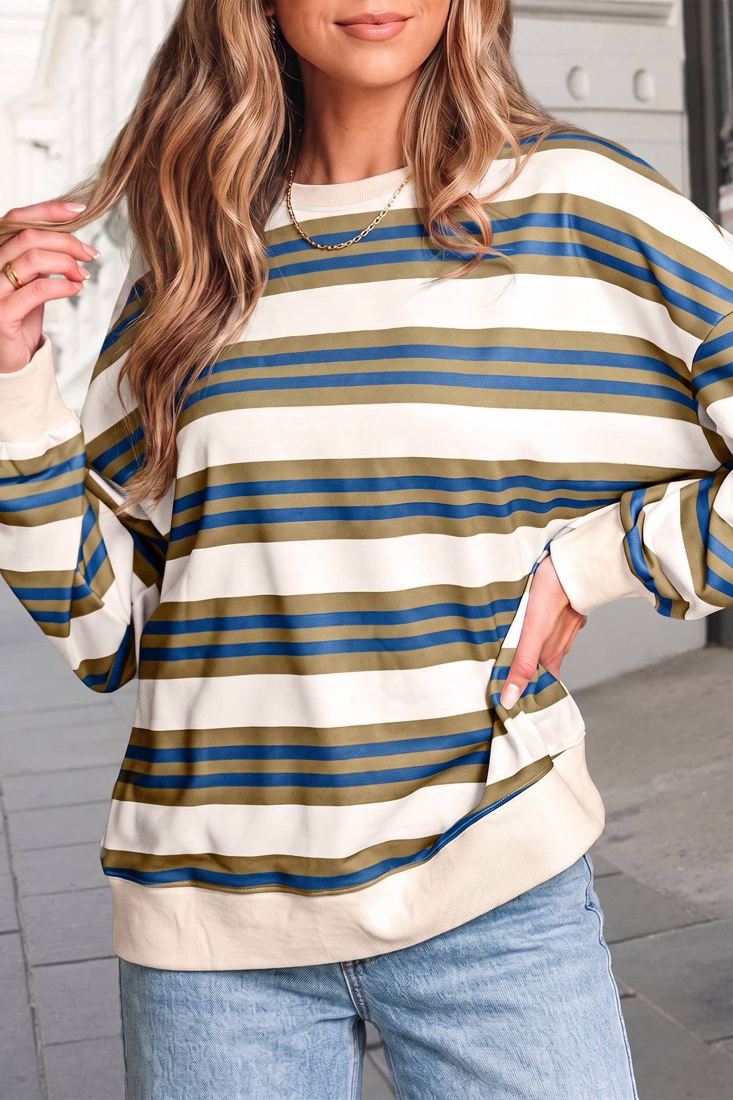 The Oakley Stripe Sweater