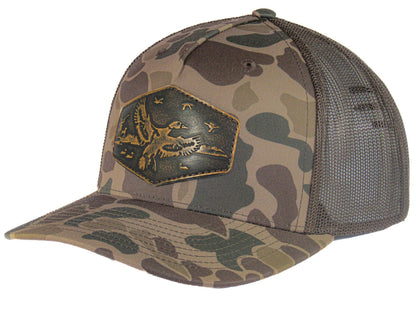 Green, Gray, & Camo Mallard Trucker Hat