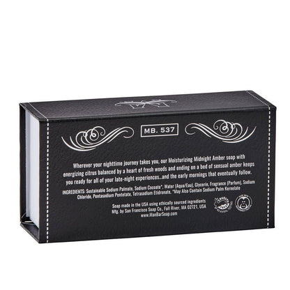 Man Bar Soap - Midnight Amber