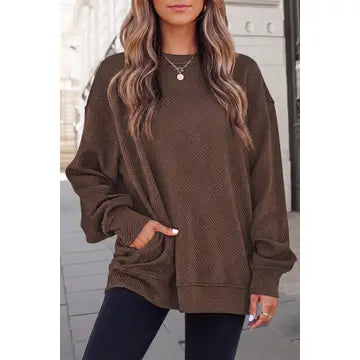 The Essential Textured Pullover
