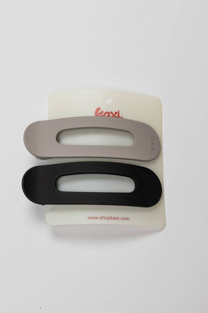 Kaxi Lay Down Hair Claw Clip 2-Pack