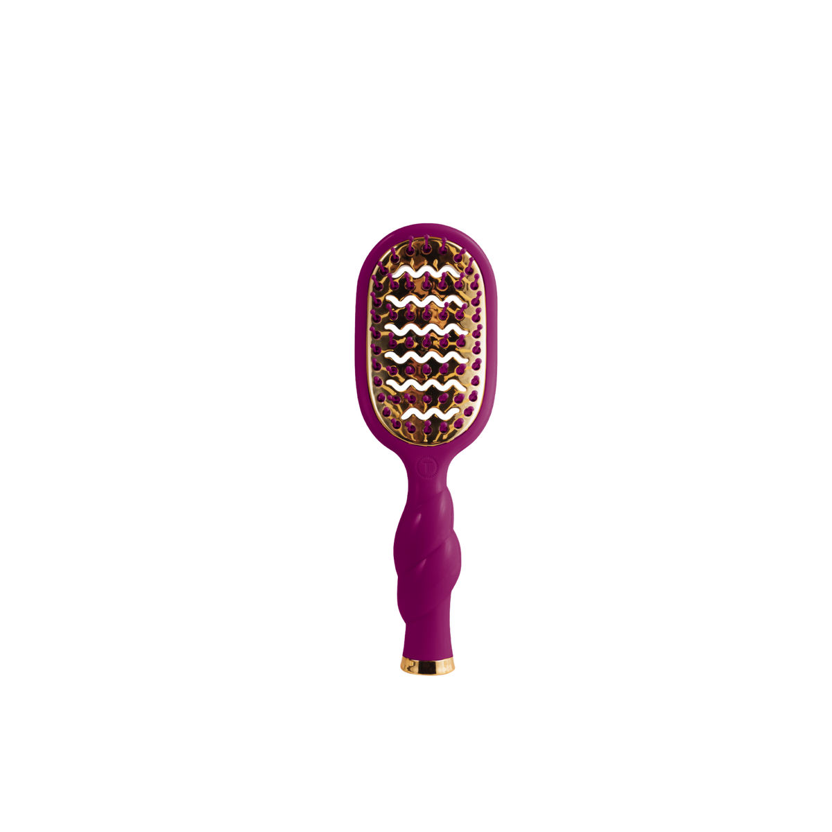TELETIE Mini Vented Hair Brush | Mulberry