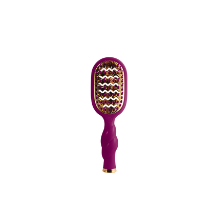 TELETIE Mini Vented Hair Brush | Mulberry