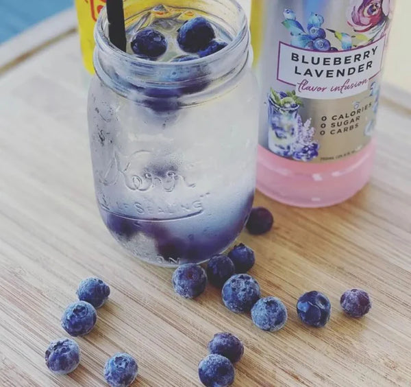 Sugar Free Blueberry Lavender Syrup