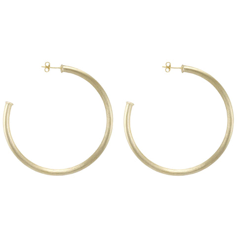 Everybody's Favorite Hoops - Brushed Gold