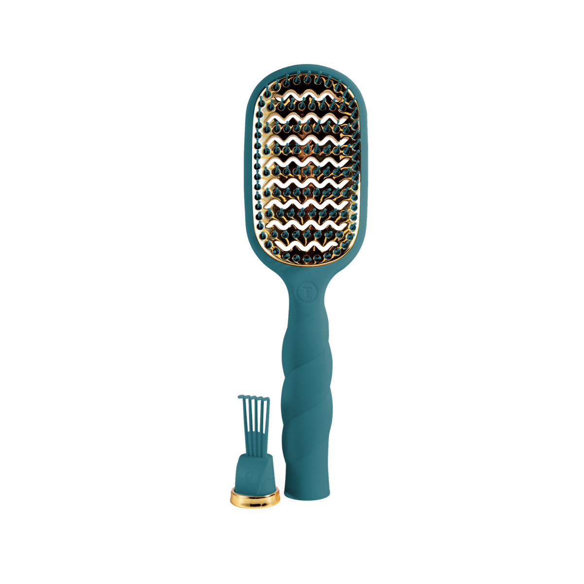 TELETIE Vented Hair Brush | Teal With It