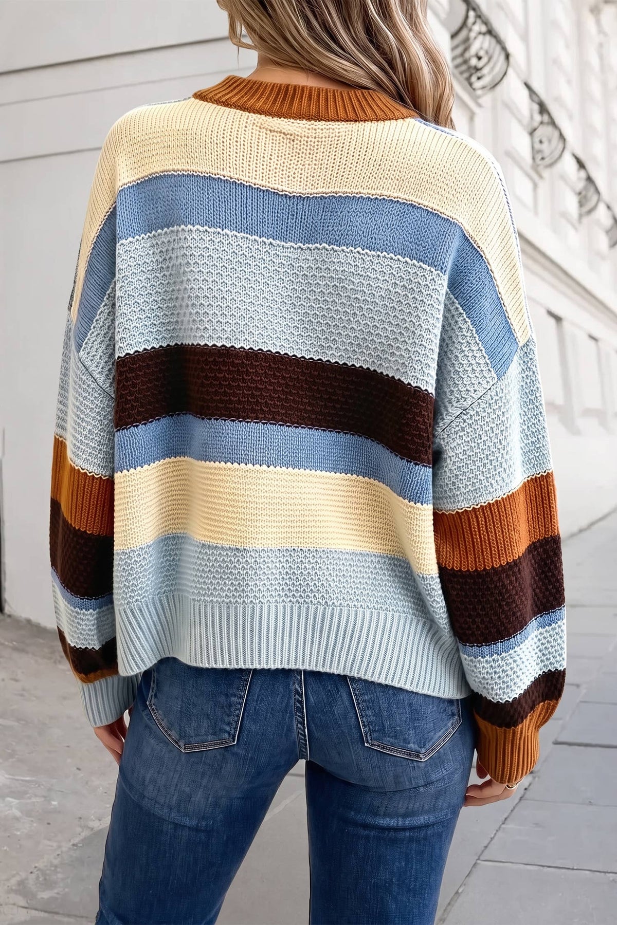 The Blue Ridge Striped Sweater