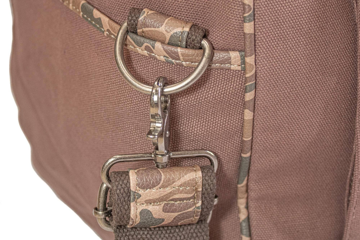 Brown & Tan Buck Camo Weekender Bag