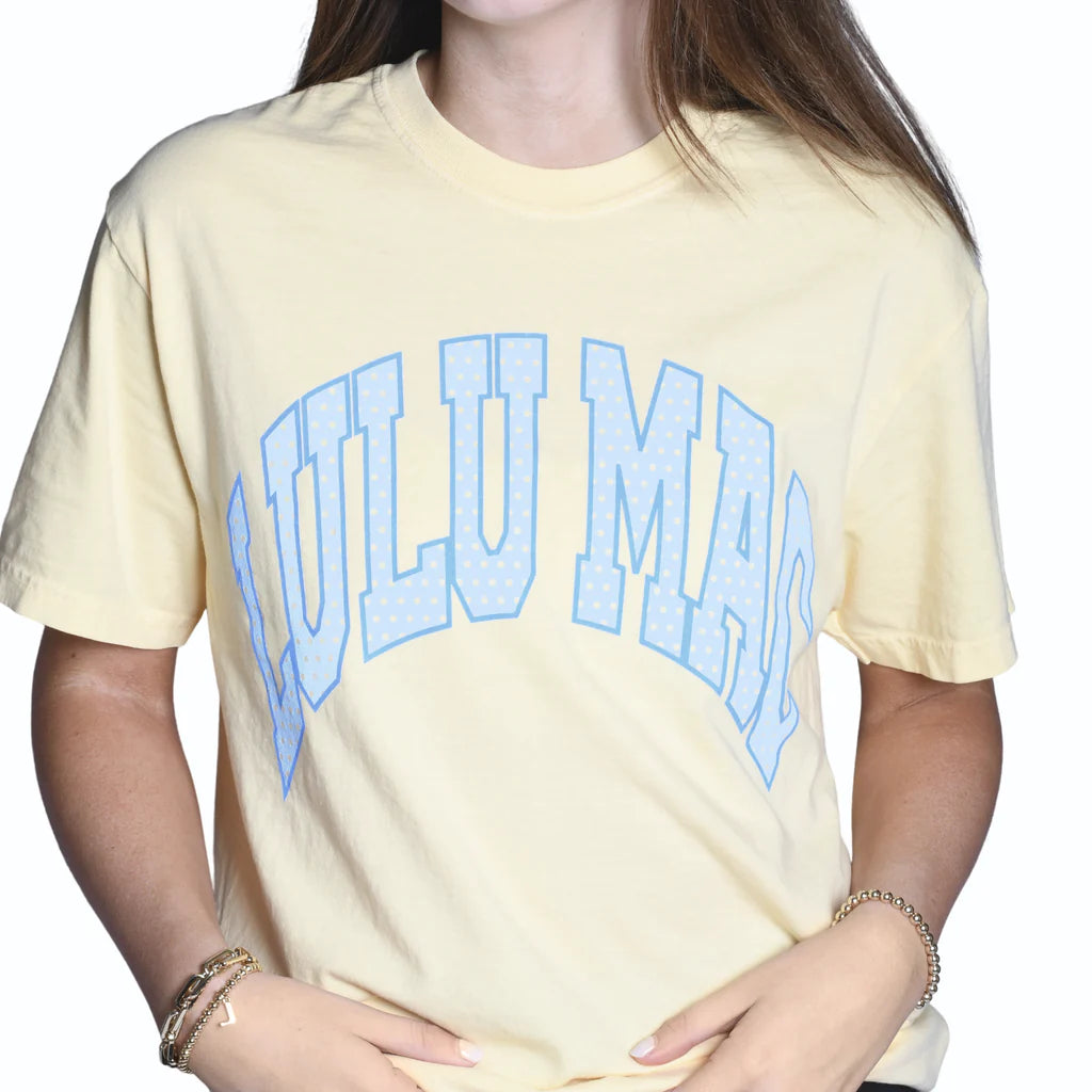 Lulu Mac Butter Polka Dot Tee