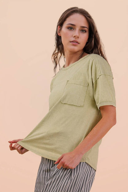 Simple Things Pocket Tee