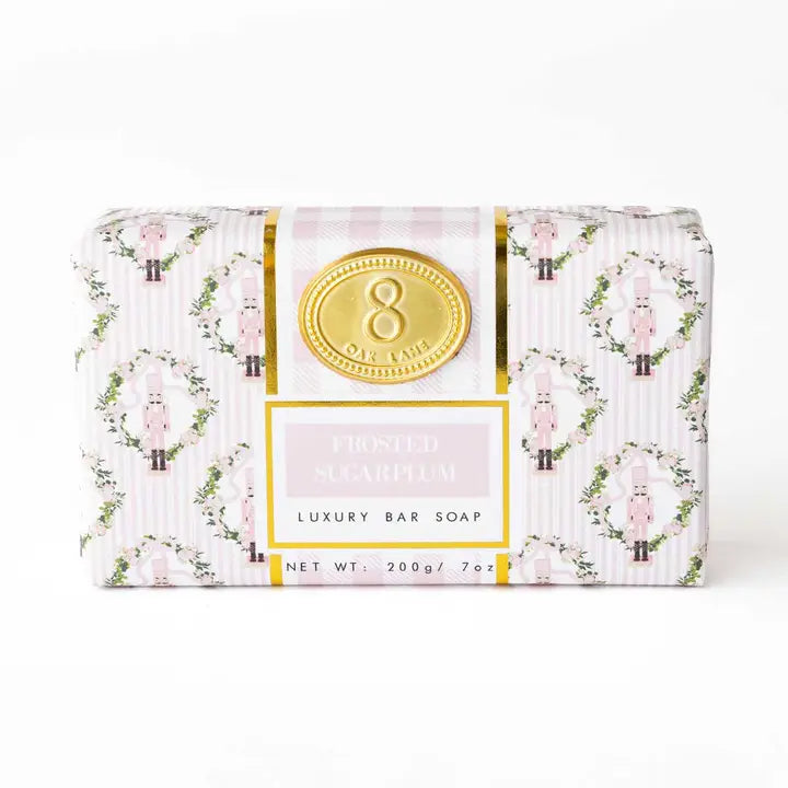 Wrapped Bar Soap - Frosted Sugarplum
