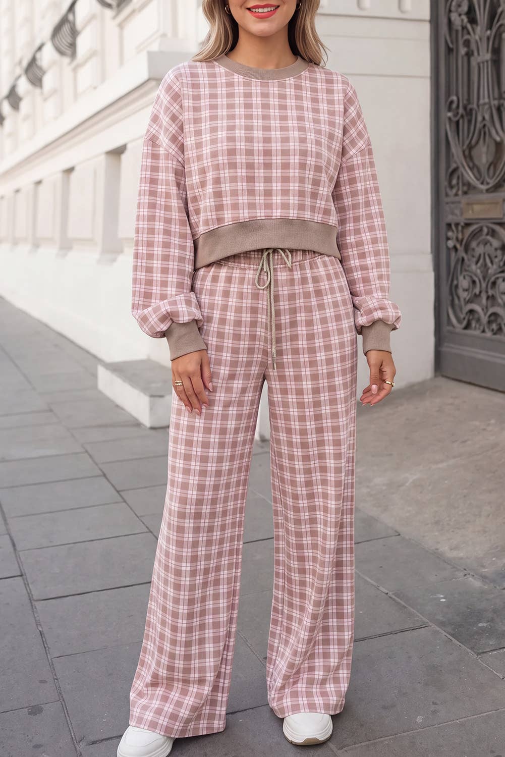 The Uptown Plaid Set