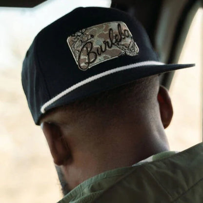 Black Camo Burlebo Patch Cap