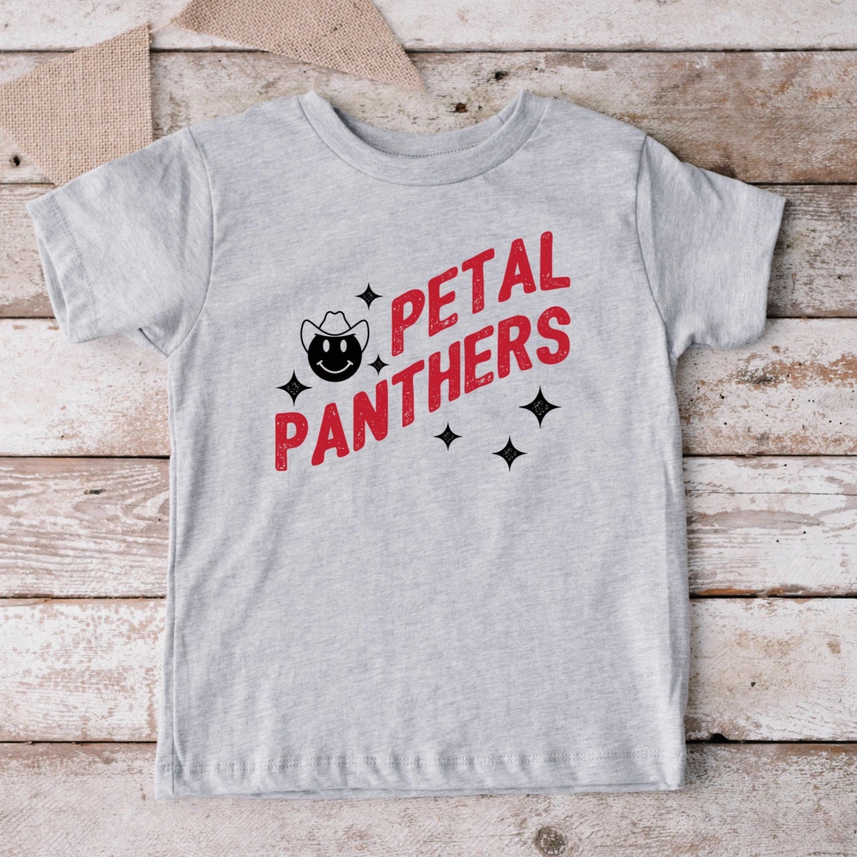 Toddler/Youth Petal Panthers Cowgirl Tee