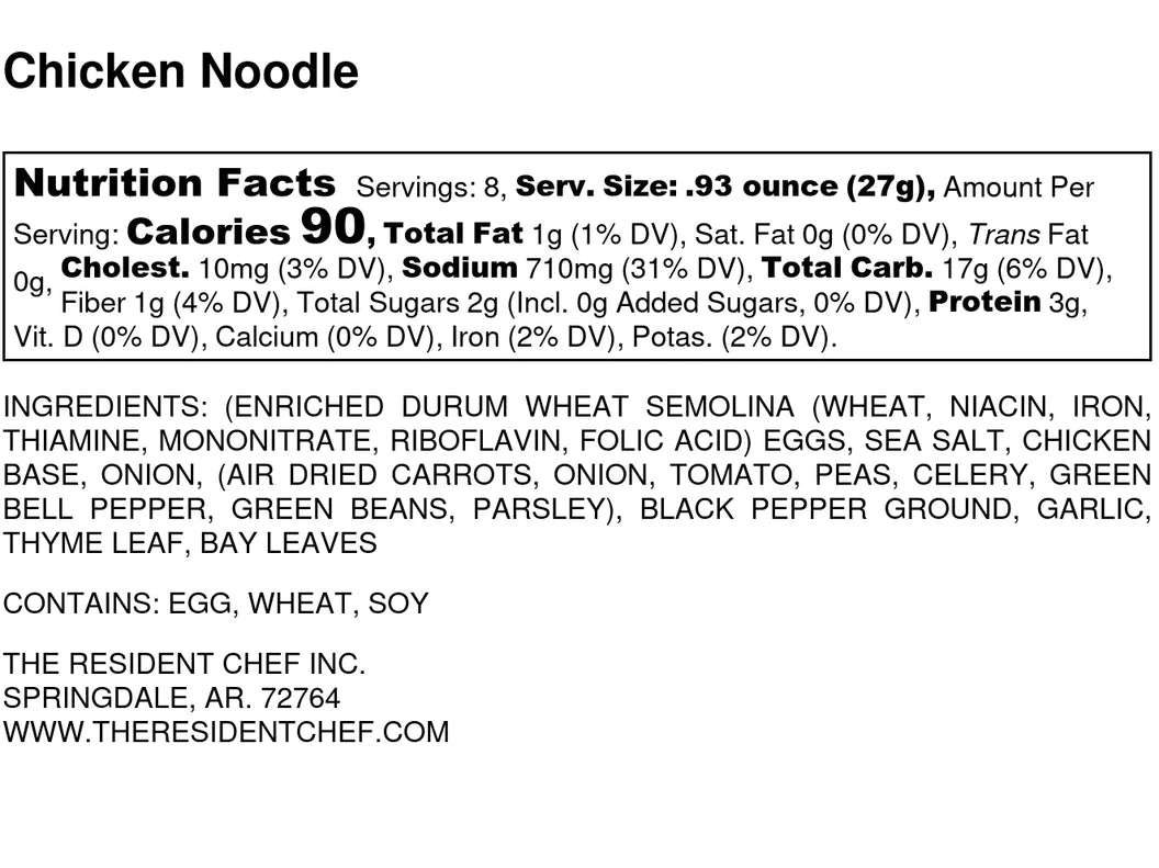 Chicken Noodle Soup
