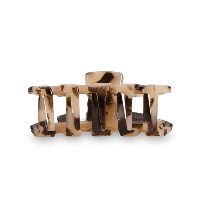 Small Classic Blonde Tortoise TELETIE Clip