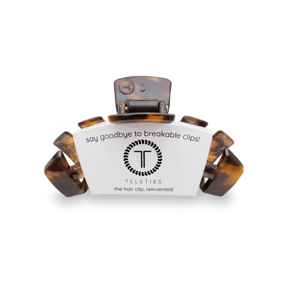 Small Classic Tortoise TELETIE Clip