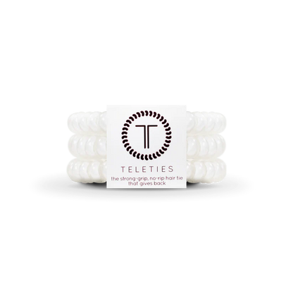 Small Coconut White TELETIE